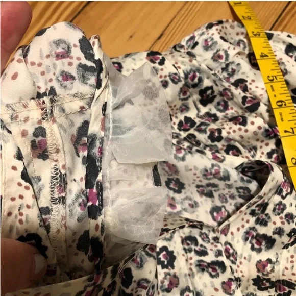 FREE PEOPLE floral blouse long sleeve NWOT - Picture 7 of 7